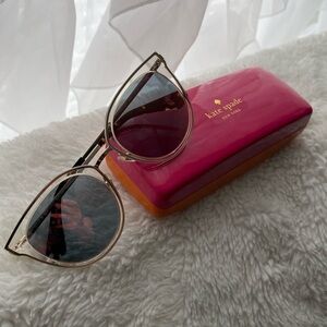 Kate Space Hello Sunshine Iridescent Cat Eye Sunglasses